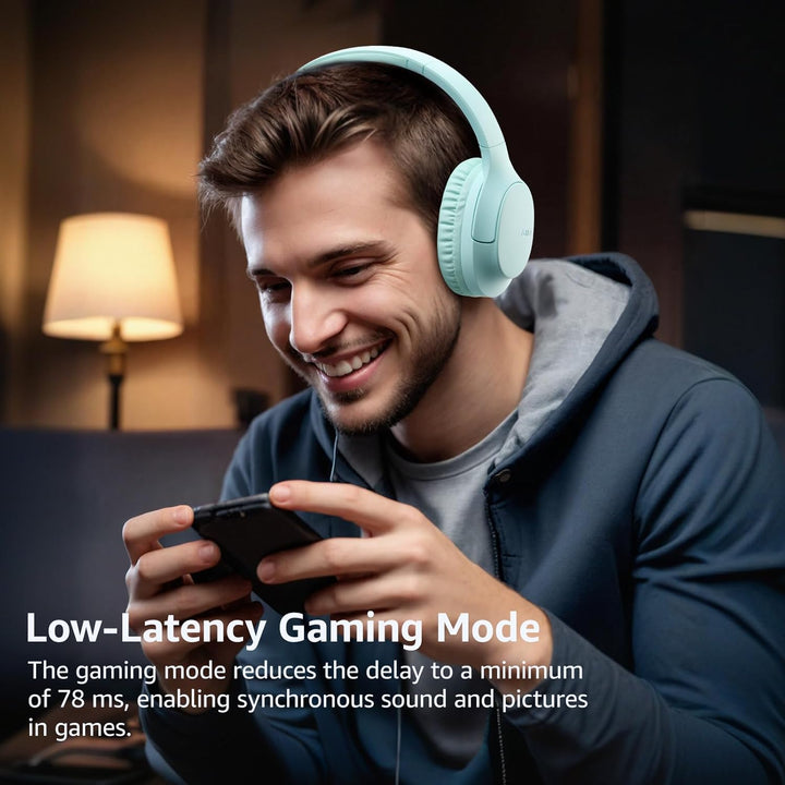TOZO HA1 Over Ear Kopfhörer, Kopfhörer Kabellos Bluetooth 5.4, ENC Noise Cancelling Kopfhörer mit 70