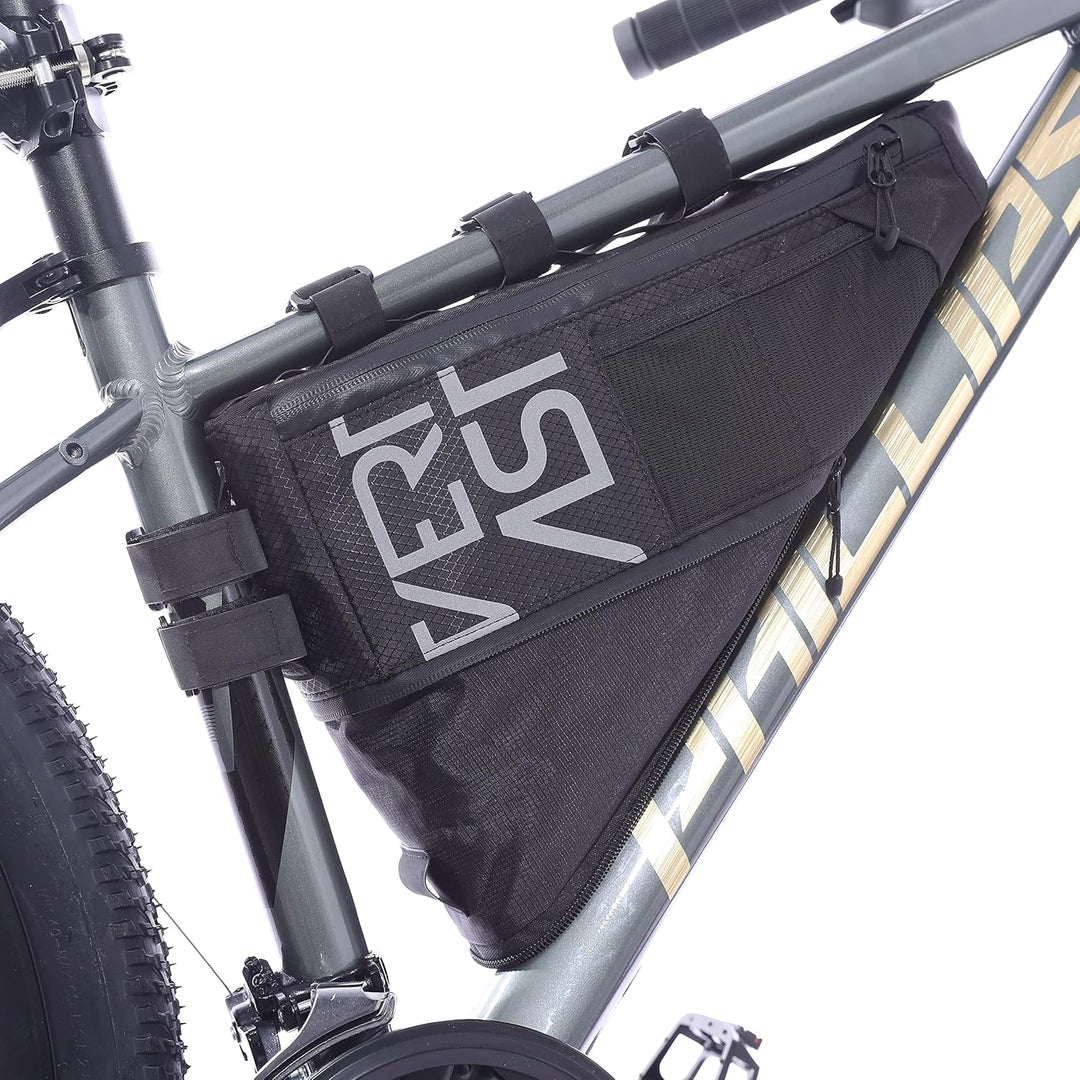 Fahrrad Rahmentasche 4L, Wasserdicht Rohrtasche Oberrohrtaschen Dreieck Fahrrad Tasche für Mountainb