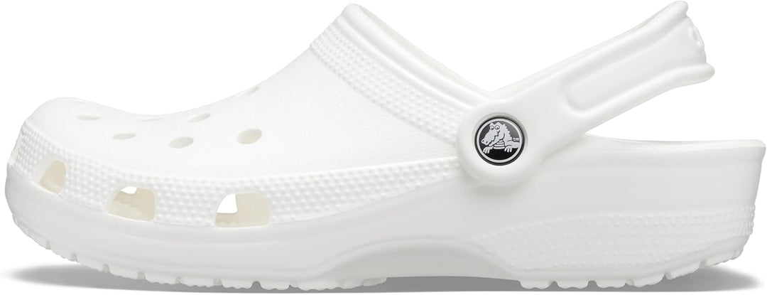 Crocs Unisex Classic (Best Sellers) Clogs 33/34 EU Weiss, 33/34 EU Weiss