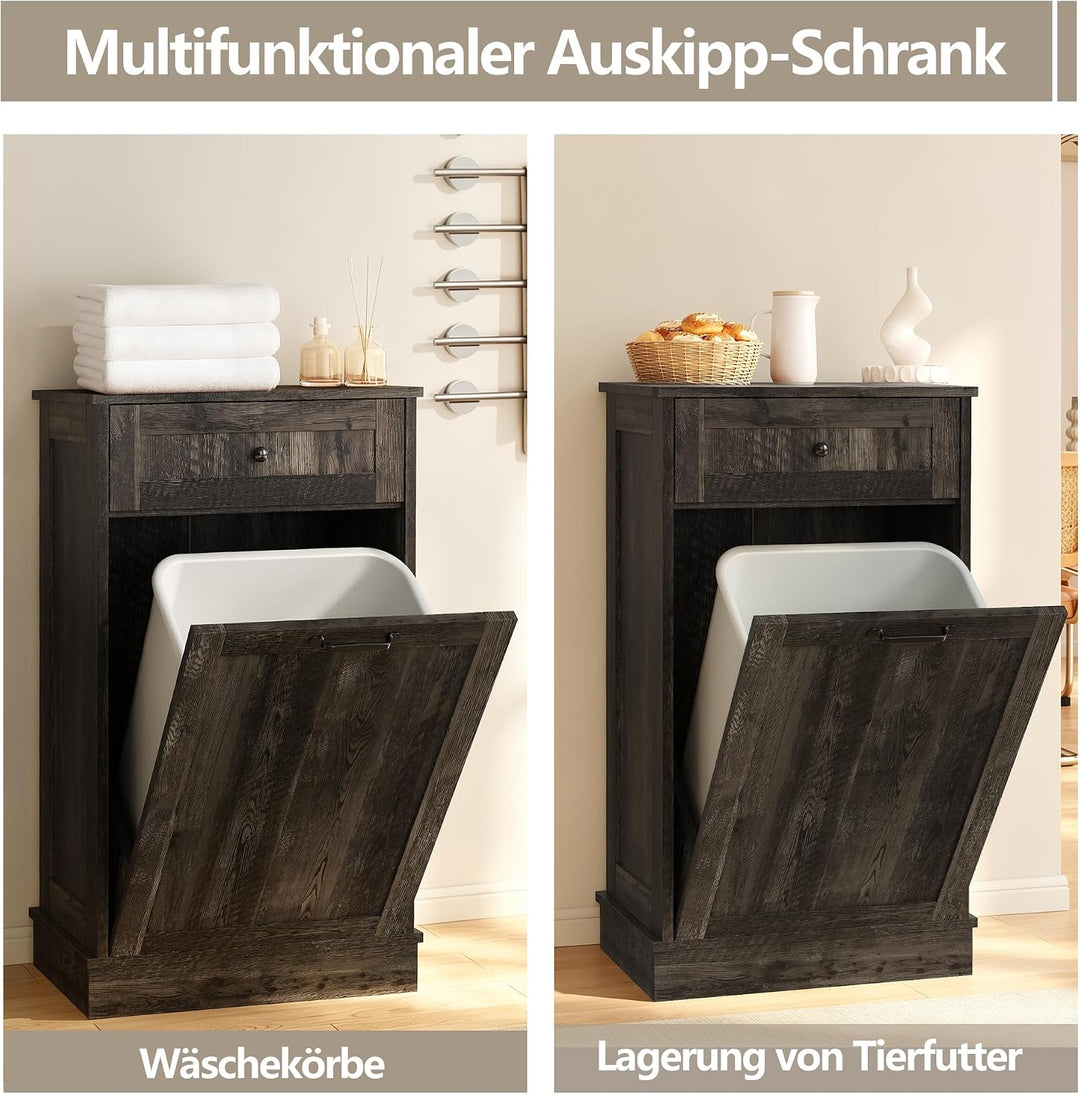 Müllschrank (Rauchbraun), Rauchbraun
