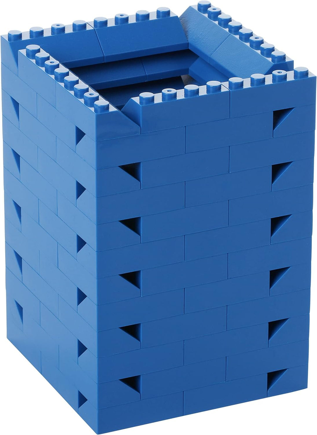 100 Bausteine In Dachform, Kompatibel Zu Allen Anderen Herstellern - Blau, Blau