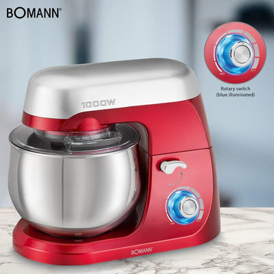 Bomann KM 6009 CB Rot, Rot