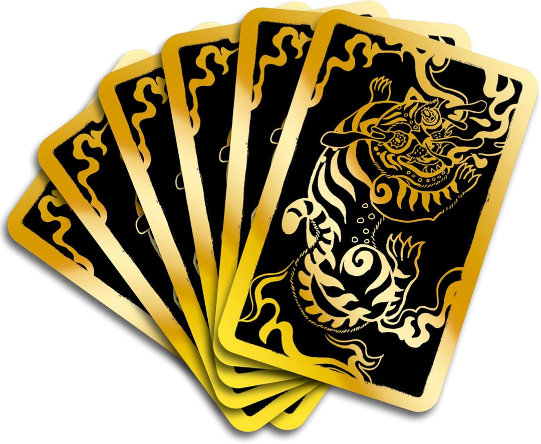 HeidelBär Games Spicy - Bluffing Card Game - Cards with Gold-Colored Backs - Party Board Game with B