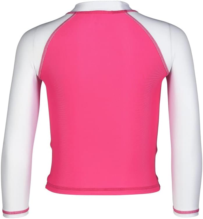 ARENA Unisex Kinder Friends Kids Uv L/S Tee Shirt 110 Freak Rose-white, 110 Freak Rose-white