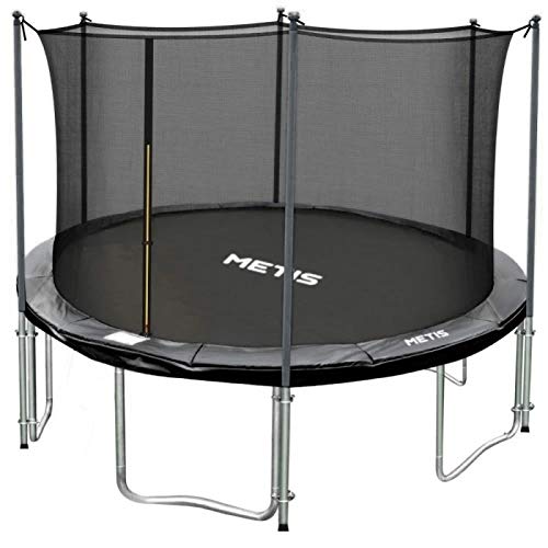 METIS Garden Trampolines – 2,4m, 3m, 3,7m, 4,3m, 4,6m - perfekt für Familienspass (Voyager, 3,7m)