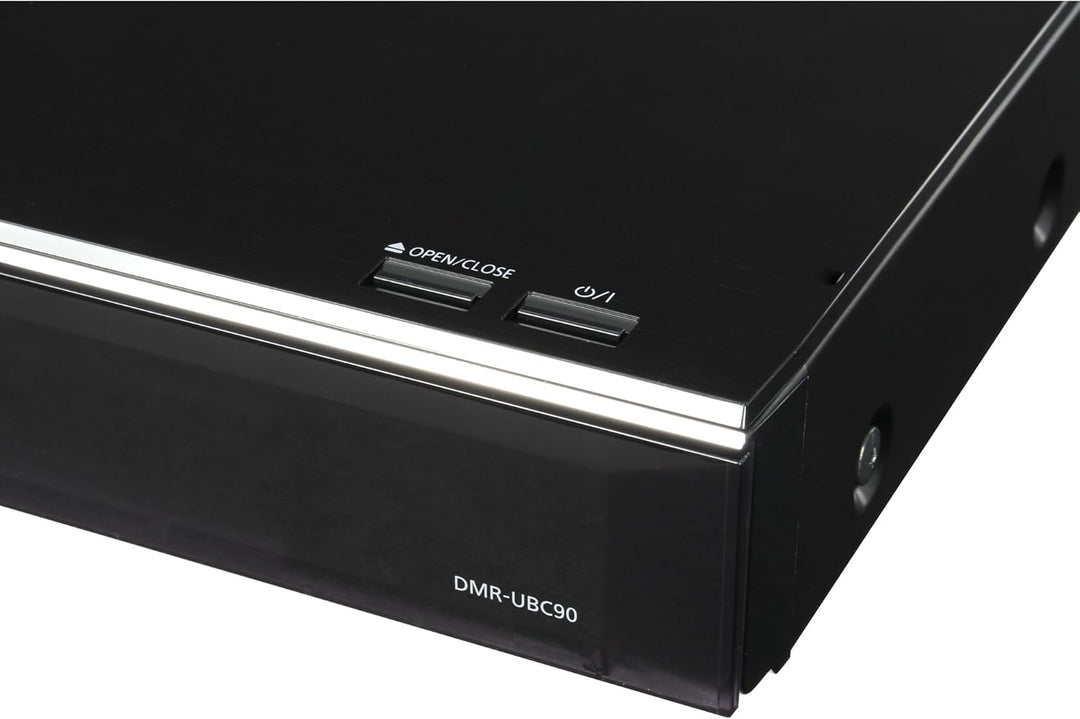 Panasonic DMR-UBC90EGK Ultra HD Blu-ray Recorder (2TB HDD, 4K Blu-ray Disc, UHD TV Kabelempfang, 3 x