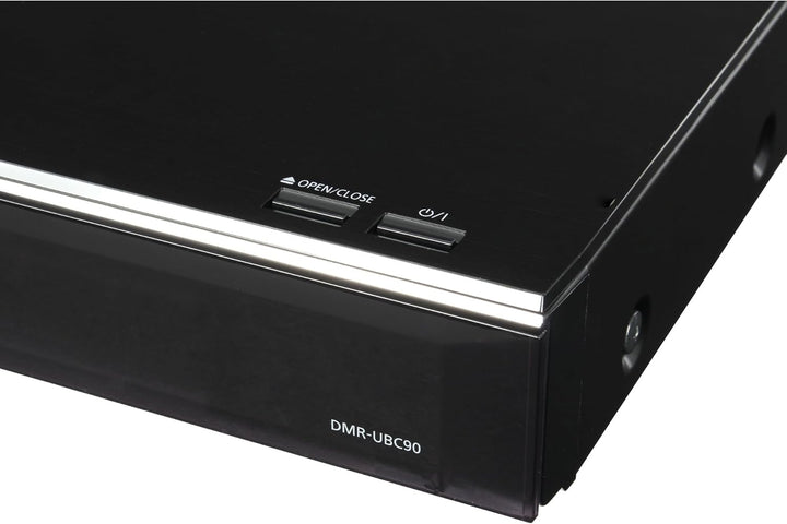 Panasonic DMR-UBC90EGK Ultra HD Blu-ray Recorder (2TB HDD, 4K Blu-ray Disc, UHD TV Kabelempfang, 3 x