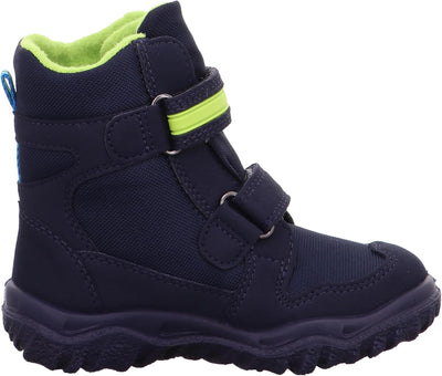 Superfit HUSKY 500080 Jungen Warm gefütterte Schneestiefel 25 EU Blau Grün 8000, 25 EU Blau Grün 800