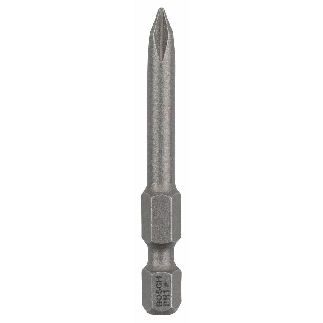 Bosch Professional Bit Extra Hard Kreuzschlitz (25 Stück, PH 1, Länge: 49 mm, Zubehör zum Schrauben)
