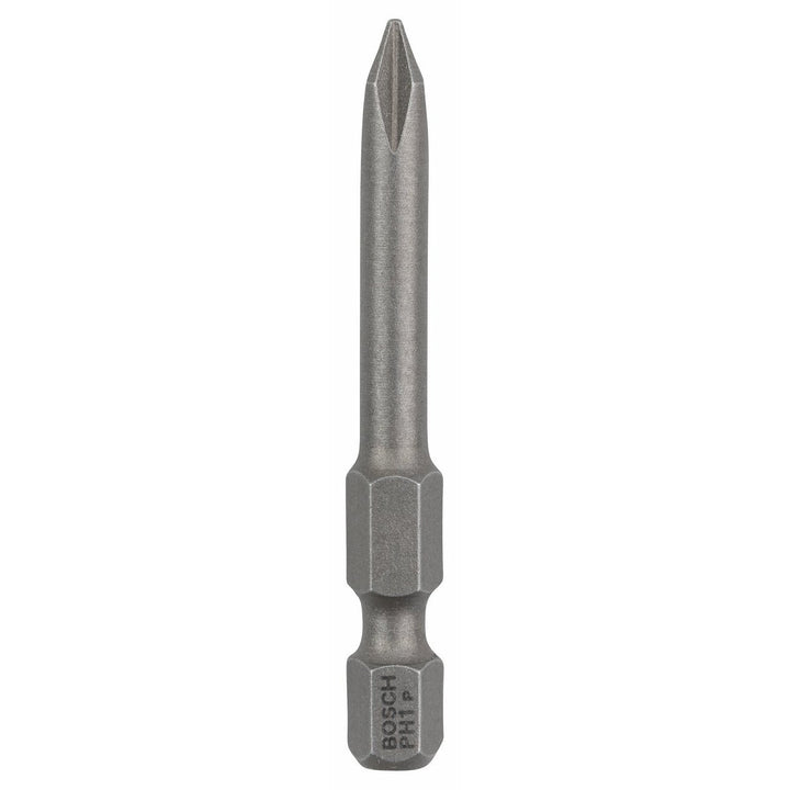 Bosch Professional Bit Extra Hard Kreuzschlitz (25 Stück, PH 1, Länge: 49 mm, Zubehör zum Schrauben)