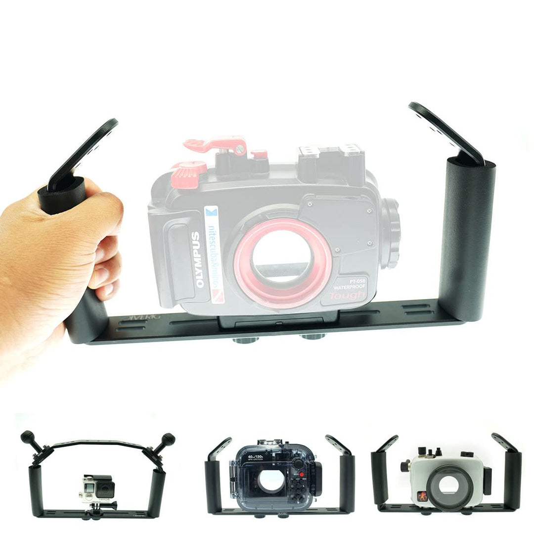 nitescuba Unterwasserkamera Griff Halterung Griff für GoPro Hero Unterwasser kameragehäuse Aluminium
