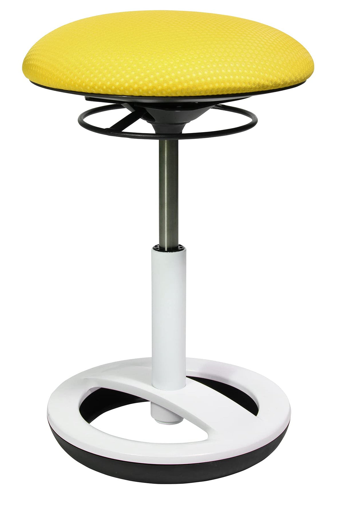 TOPSTAR Sitness Bob, ergonomischer Sitzhocker, Arbeitshocker, Bürohocker mit Schwingeffekt, Sitzhöhe