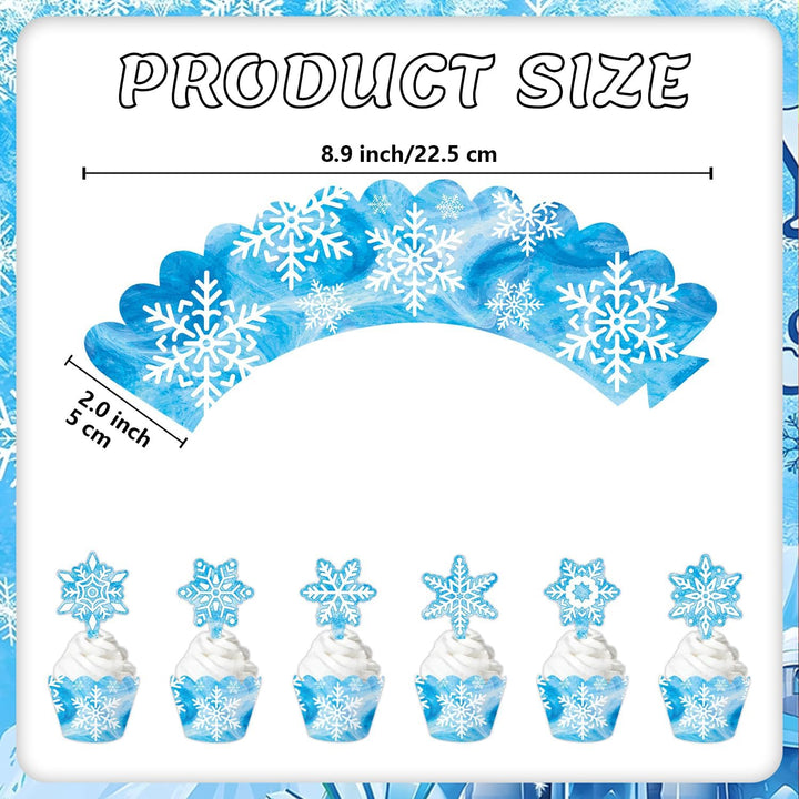 3 Ebenen blaue Schneeflocken Kuchen Regal, Schloss Thema Party, Dessert Regal, Prinzessin Geburtstag