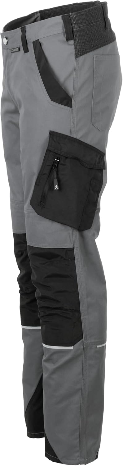 Planam Herren Cargo Norit Herren Bundhose 62 Schiefer/Schwarz, 62 Schiefer/Schwarz