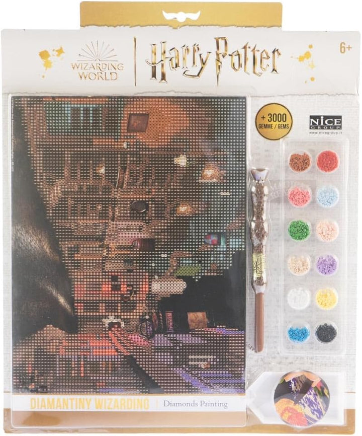 DIAMANTINY Harry Potter-Landscape Diagon Alley - Kreieren Sie das Mosaik, Crystal Art, Diamond Paint