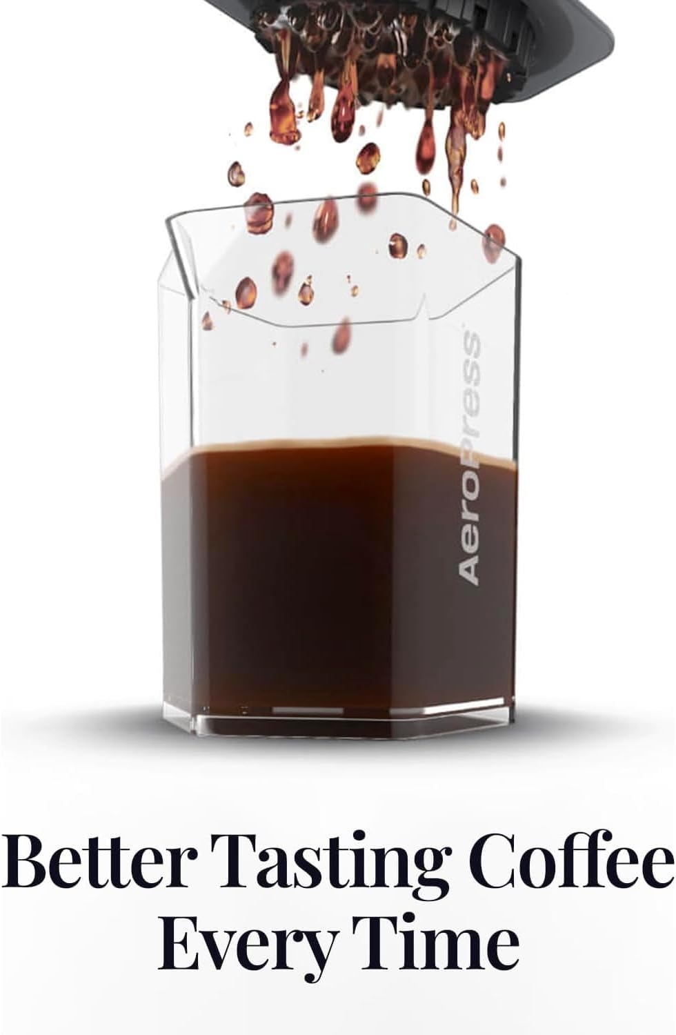 AeroPress Kaffeekaraffe, 600 ml (20 oz) Fassungsvermögen, Bruchsichere Pour Over Karaffe, Ideal für