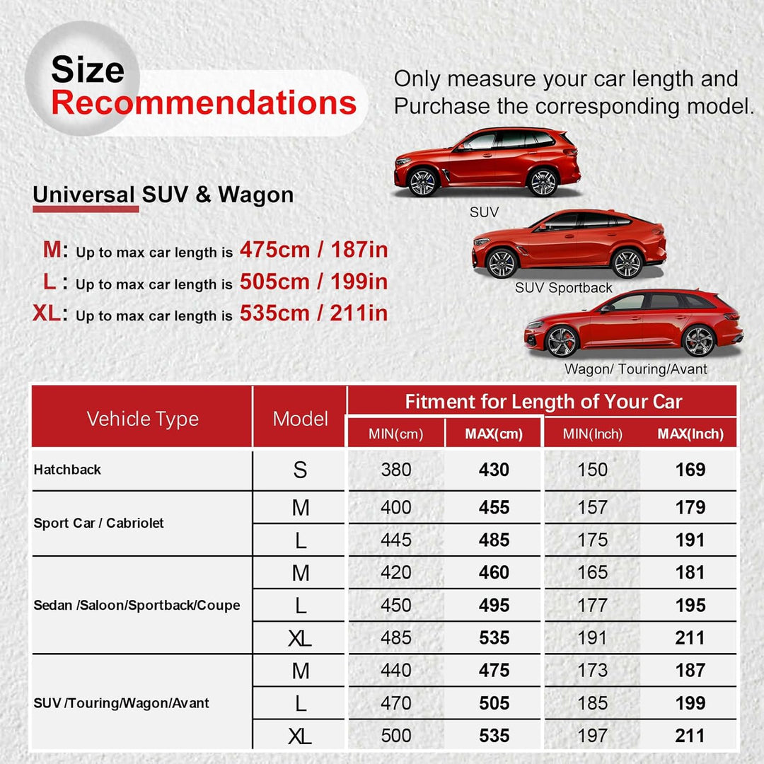Premium Autoabdeckung Indoor Stretch Auto Abdeckplane, Weiches Innenfutter, Atmungsaktiv, Staubdicht