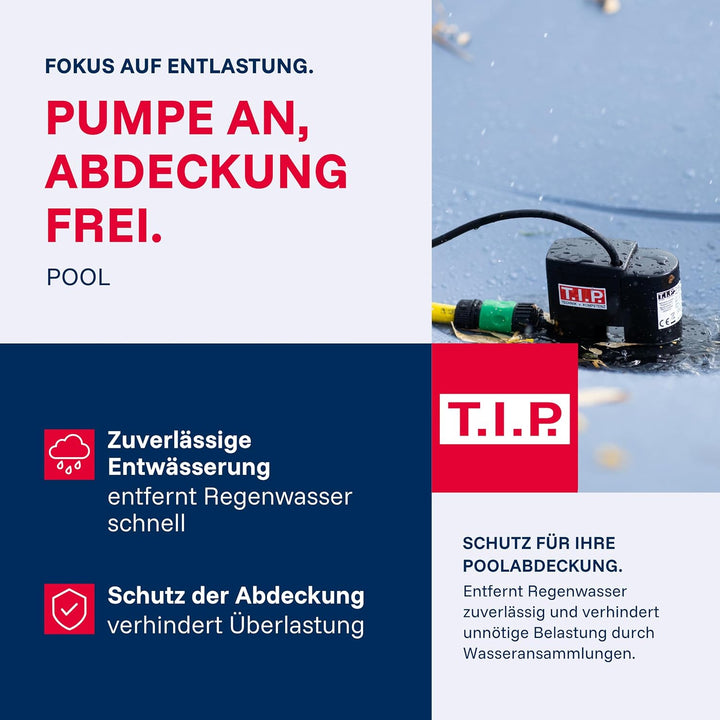 T.I.P. COVERONE 1500 AUT - Pool-Cover-Pumpe mit