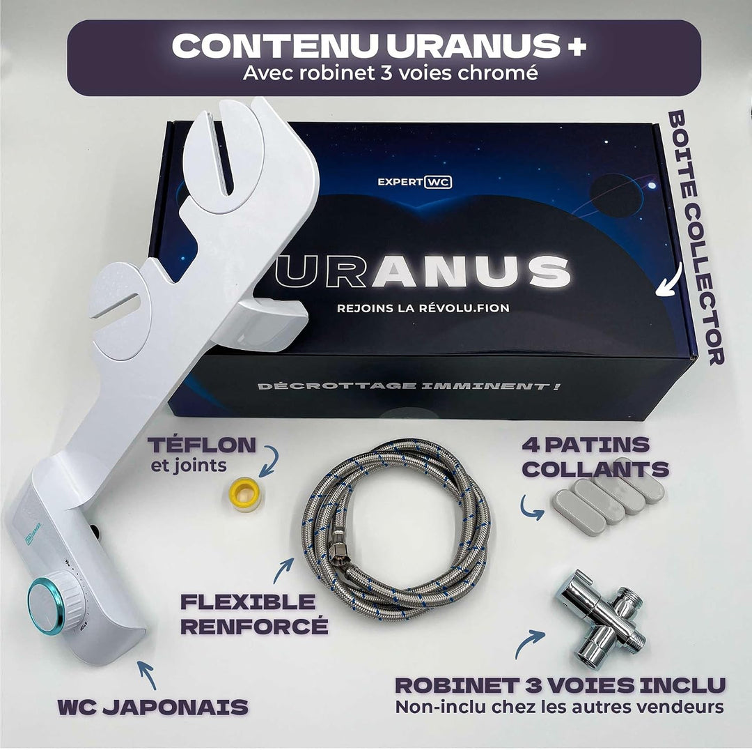 Komplettes Set für japanische selbstreinigende Toilette – französische Marke – japanisches Bidet mit