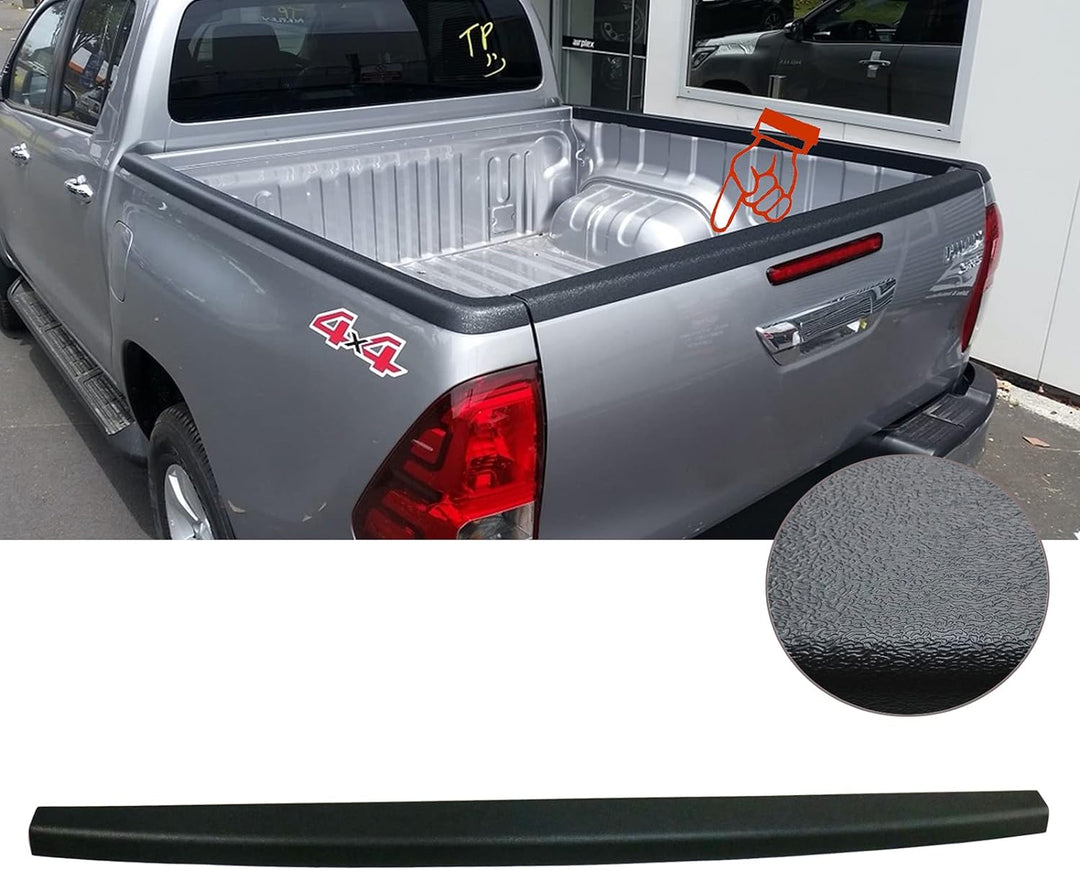 JHCHAN Heckklappenschutz Ladekantenschutz Stossstangenschutz für Toyota Hilux 2015-2020 Invincible G
