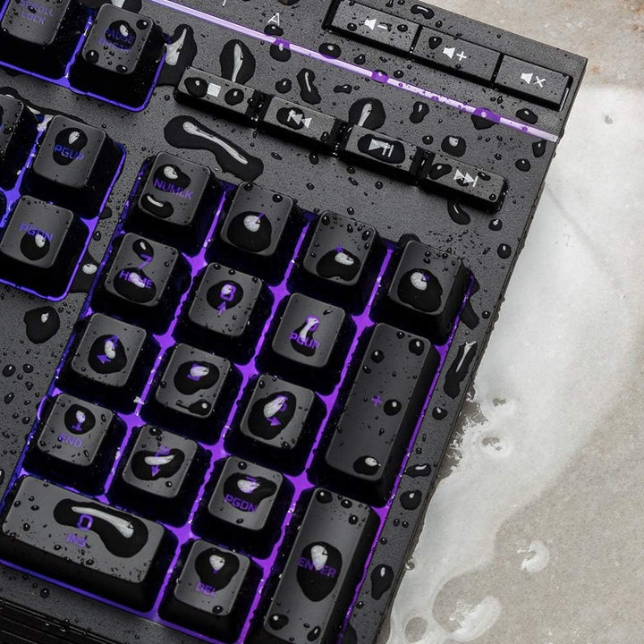 HyperX Alloy Core RGB – Membrane Gaming Tastatur (QWERTZ deutsches Layout) Schwarz Membrane Alloy Co