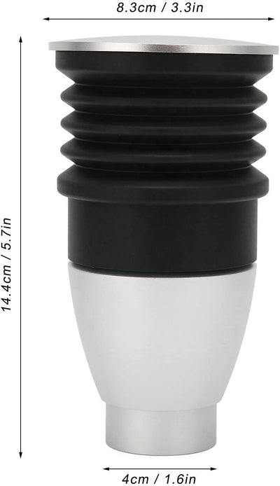 60 G Kaffeemühle Single Dose Hopper, Kaffeemühle aus Aluminiumlegierung, Bohnenbehälter mit Silikonb