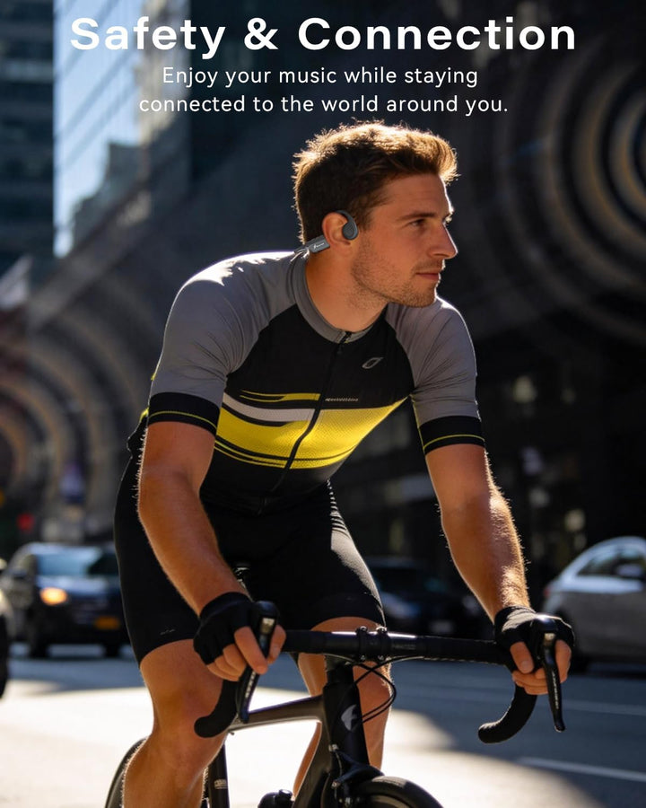 SANOTO Knochenschall Kopfhörer Bluetooth,Open Ear Kopfhörer Kabellos Bone Conduction Kopfhörer IPX5