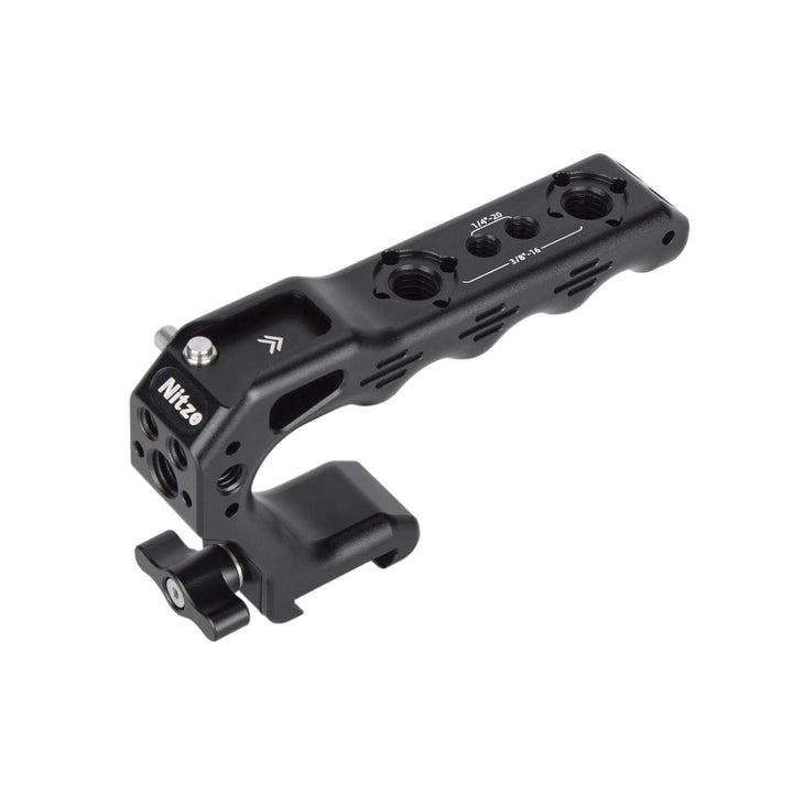 Nitze NATO TOP Handle,Mini Handle Grip mit NATO Clamp,Kamera Griff für Camera Cage, Universal Video
