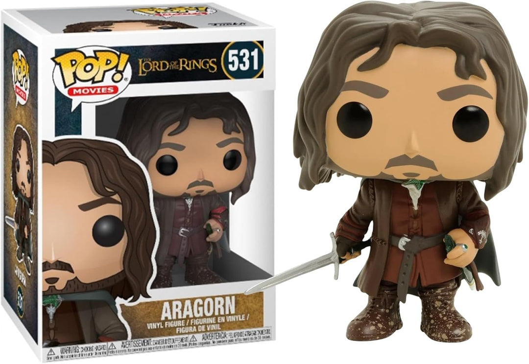 POP! Movies: The Lord of The Rings - Aragorn Vinyl Figure Standard Einheitsgrösse, Einheitsgrösse