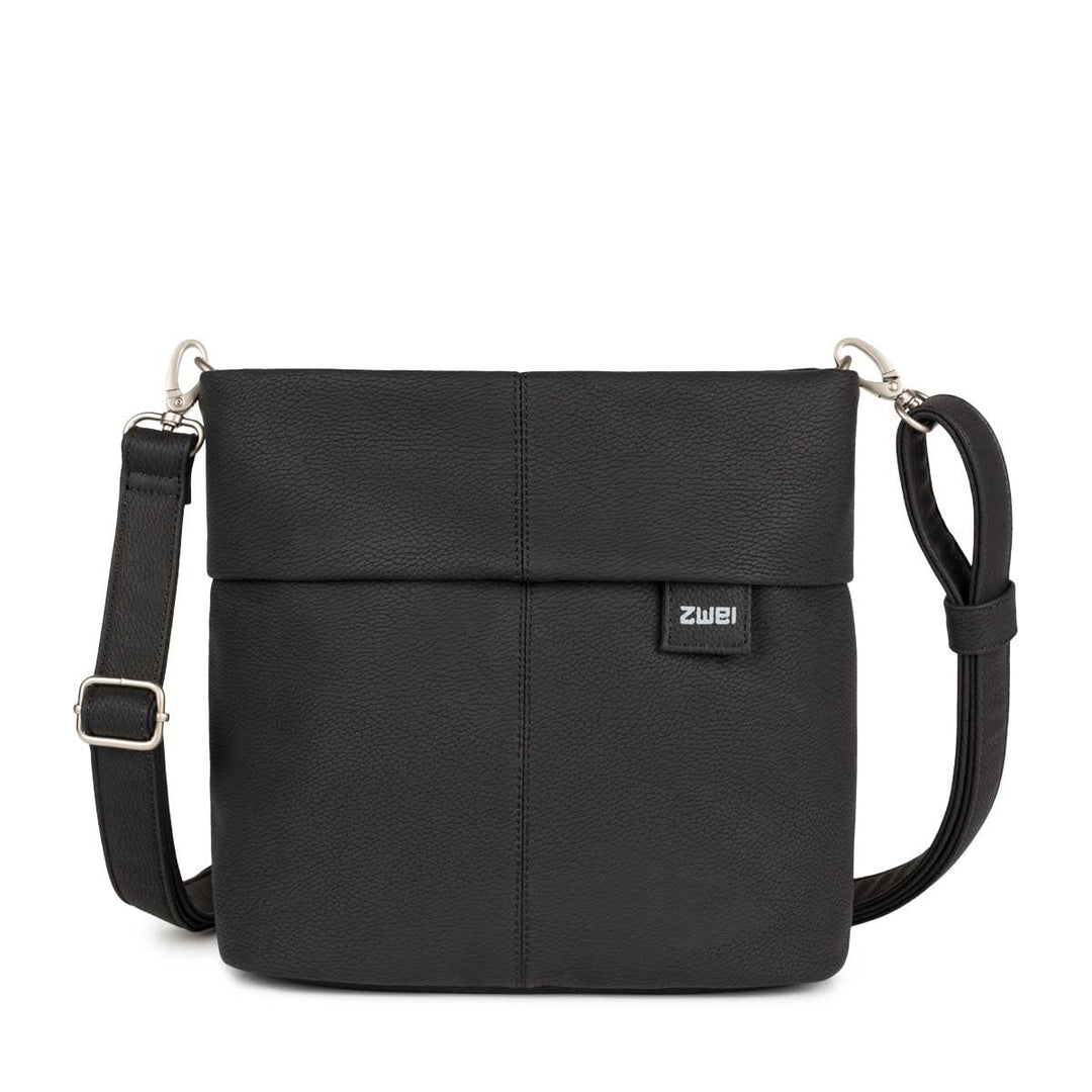 Zwei M8 Umhaengetasche Nubuk-black, Nubuk-black