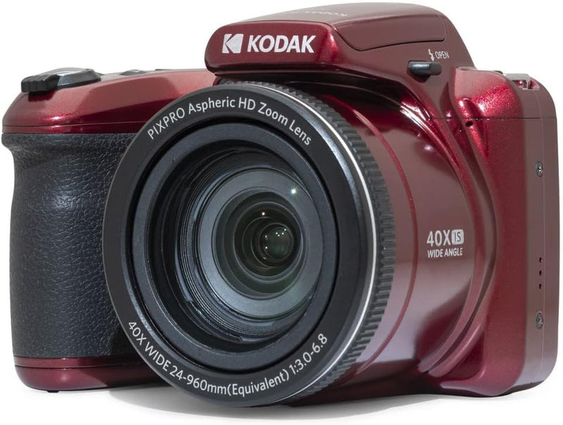 KODAK Pixpro Astro Zoom AZ405 – Digitalkamera Bridge Zoom, X40 Zoom, 24 mm Weitwinkel, 20 Megapixel,