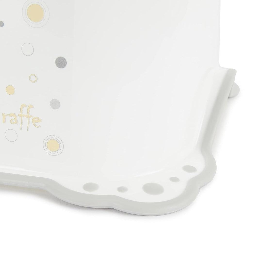 Bieco Kinder Tritthocker Giraffe, Anti Rutsch Funktion | einstufig Höhe 14cm | Grösse 42x28cm | Trit