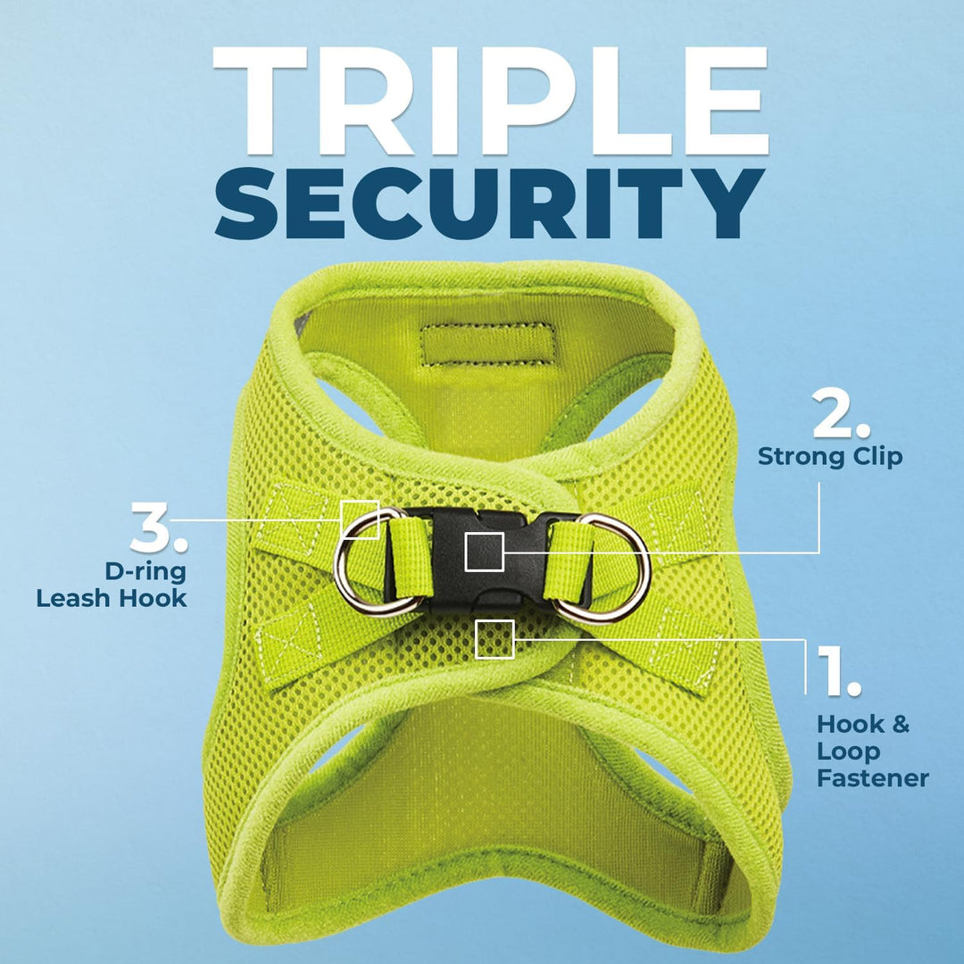 Voyager Step-In Air Hundegeschirr by Best Pet Supplies - All Weather Mesh Step in Vest Harness für k