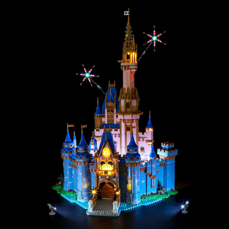 BRIKSMAX Led Lighting Kit for LEGO-43222 Disney Castle - Compatible with Lego Disney Building Blocks