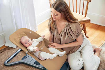 Ergobaby Evolve 3-in-1 Babywippe, ergonomische Babywippe für Neugeborene von Geburt bis Säuglingsalt