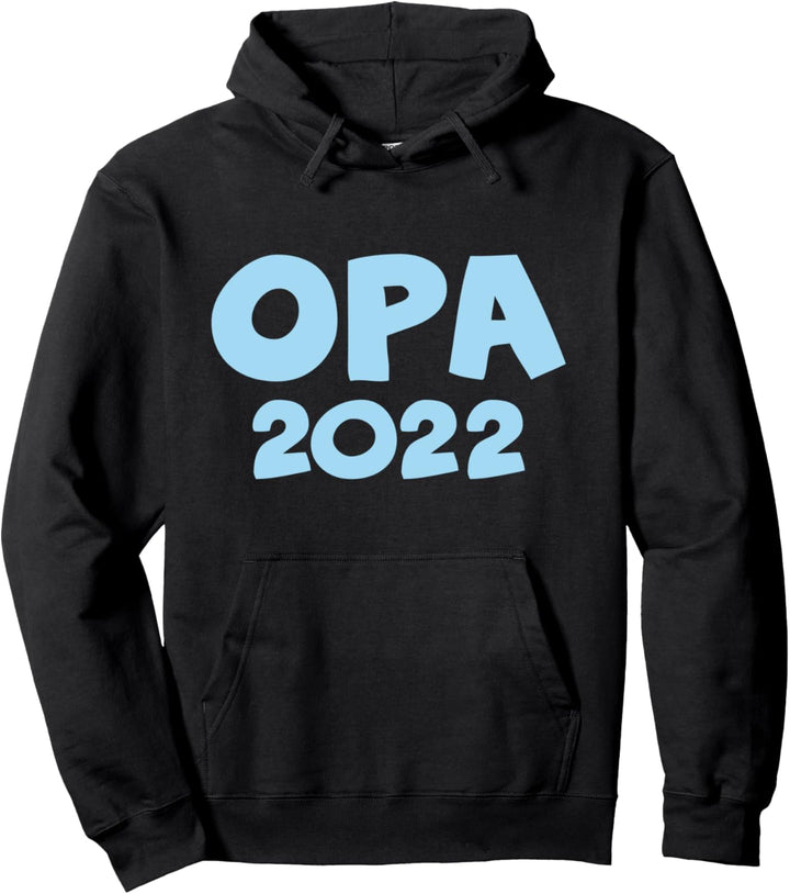 Opa 2022 werdender Grossvater Pullover Hoodie