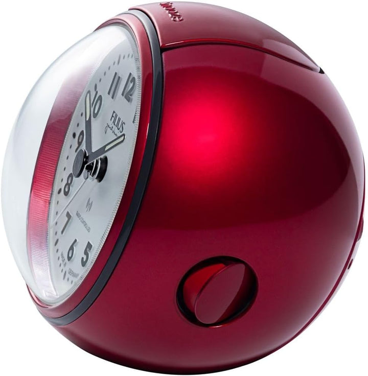 Filius 0544-1 Funkwecker Rot-Metallic