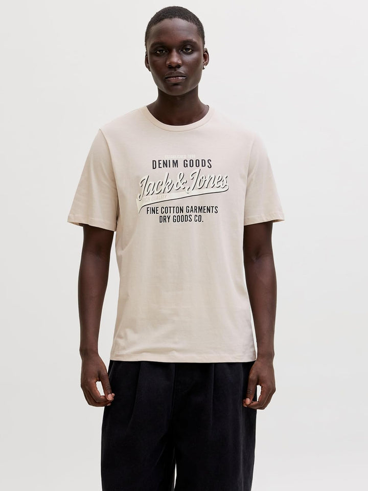 JACK & JONES Herren T-Shirt (3er Pack) XS Dusty Olive, XS Dusty Olive