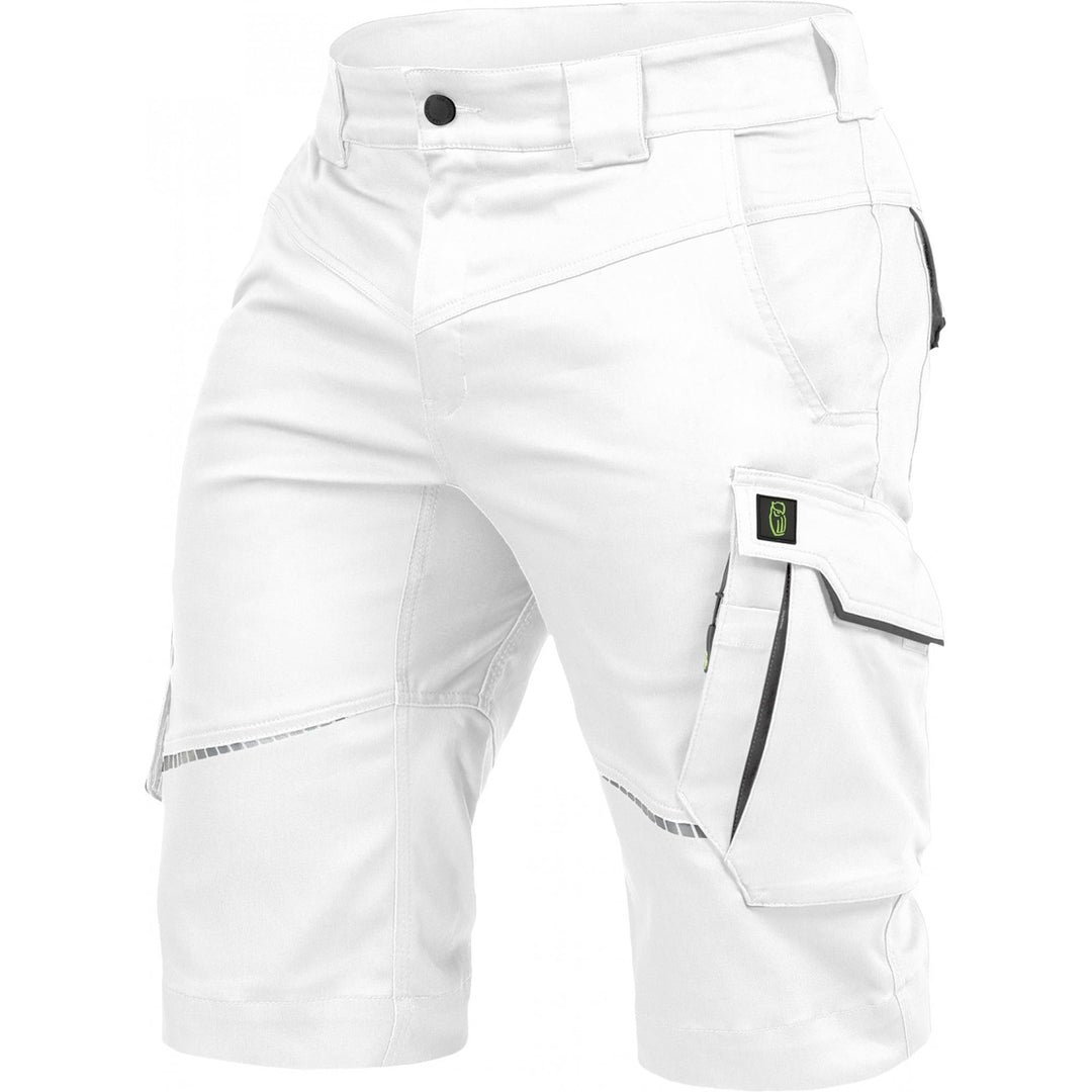 Leibwächter Kurzehose Short FLEXK Flex Line weiss-grau Grösse 64