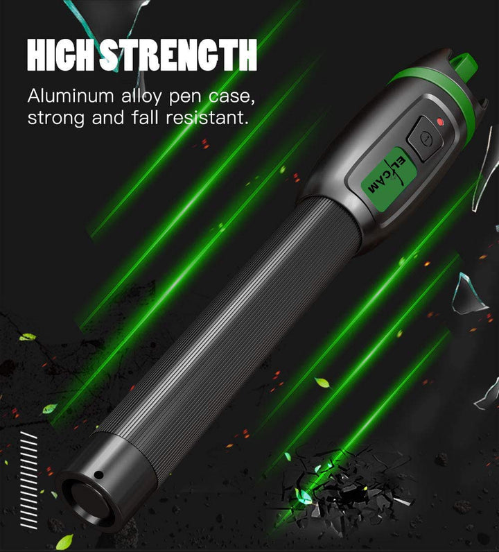 Elfcam® - Universal FTTH VFL optischer Stift, optische Fehlersuche, Lieferung mit Adapter SC männlic