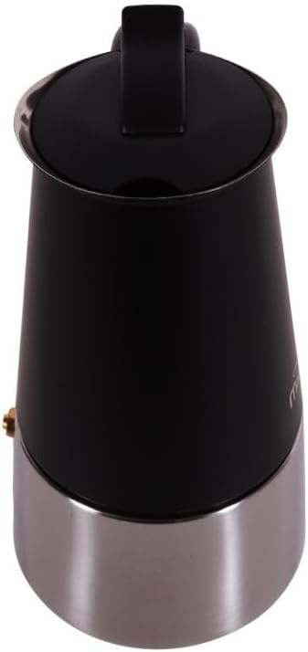 Any Morning Mokkakanne 18/10 Edelstahl 300 ml, 6 Tassen, induktionsgeeignet | Für alle Herdarten ink