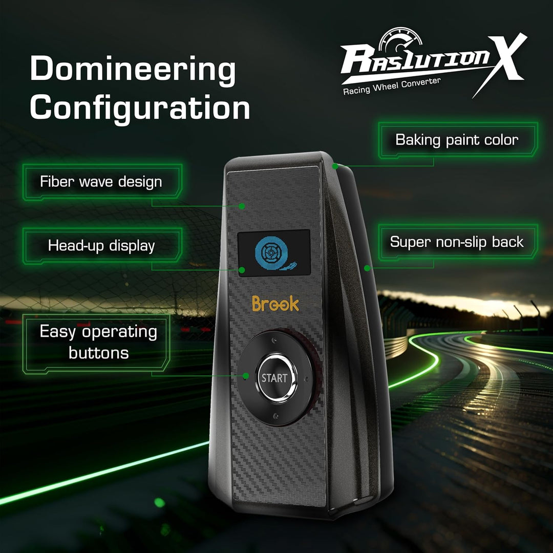 Brook Ras1ution X - Rennrad-Konverter für Xbox Series X|S, Xbox One & Xbox 360 | 60+ Radunterstützun