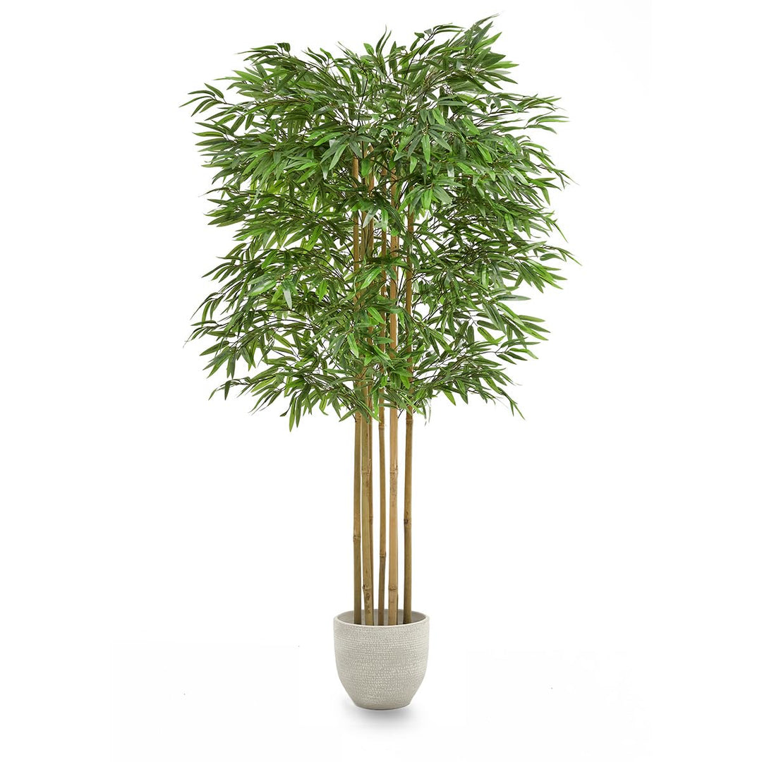 Künstlicher Bambus mit natürlichen Holzstämmen, hergestellt aus den besten Materialien, ideal für He
