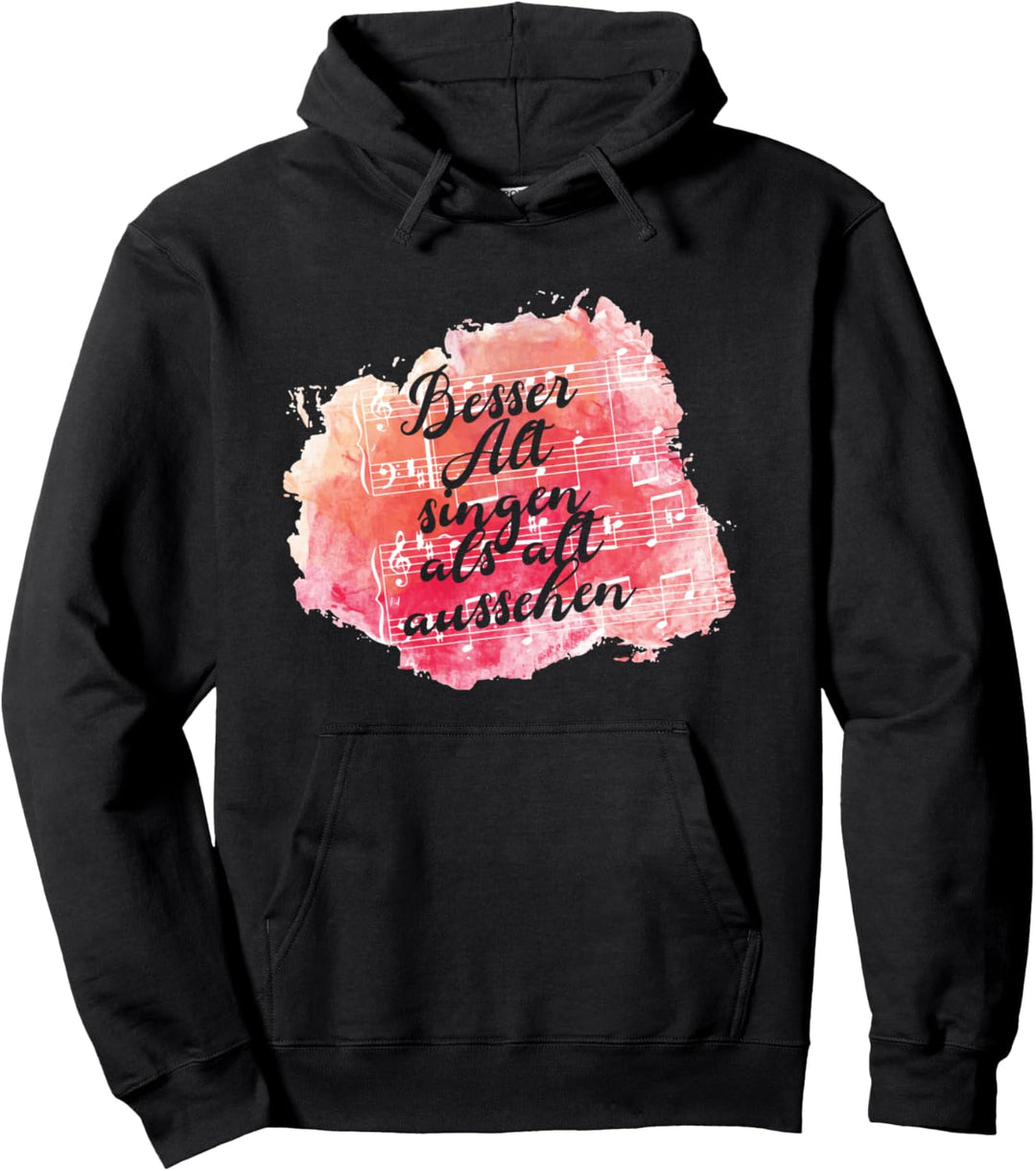 Alt Alto Singen Aussehen Musikalisch Musik Chor Geschenk Pullover Hoodie
