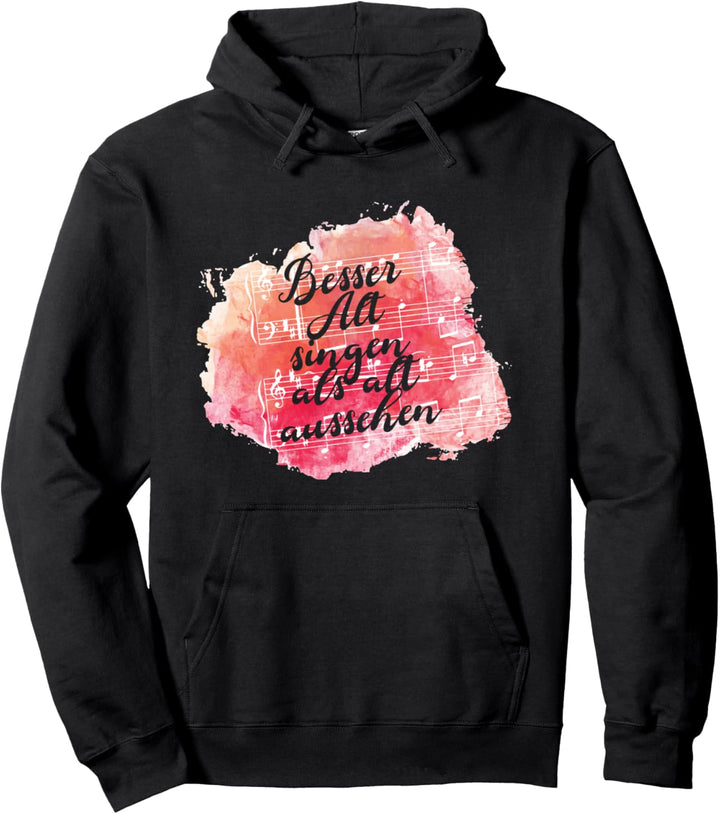 Alt Alto Singen Aussehen Musikalisch Musik Chor Geschenk Pullover Hoodie