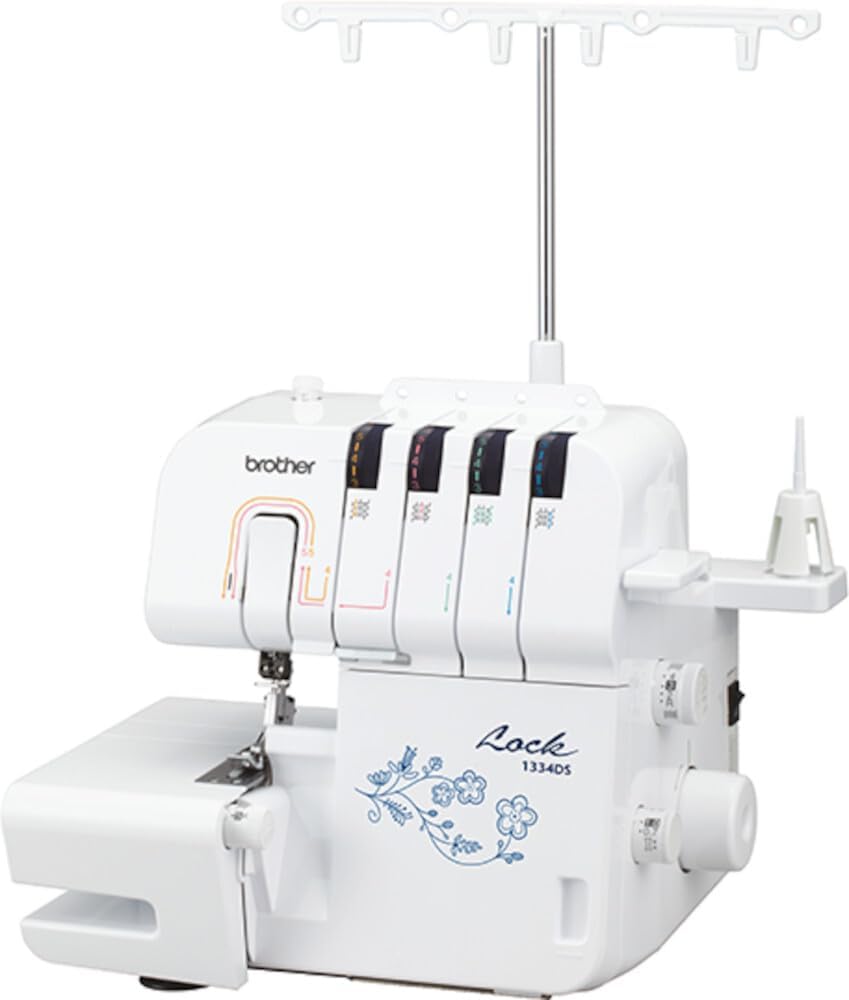 Brother 1334DS (Exklusive Edition) Overlock Nähmaschine mit Differentialtransport, Overlockmaschine,