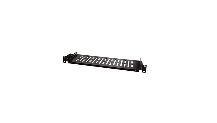 LogiLink SF1C25B - 19" Einschubfach (1 HE) für Stand-, Serverschränke mit mind. 150mm Tiefe, max. 10