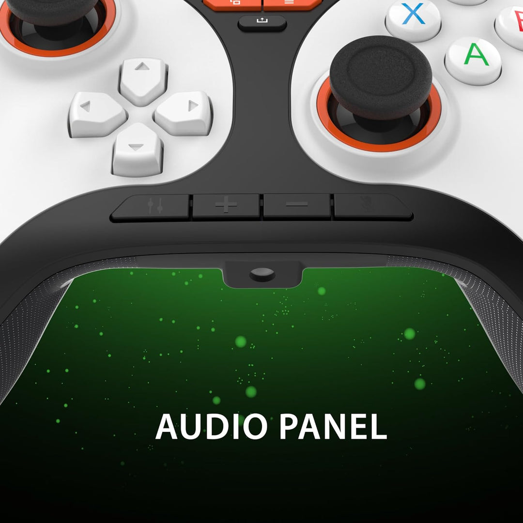 Snakebyte Gamepad Pro X weiss - kabelgebundener Xbox Series X|S & PC Controller mit Hall-Effect Sens