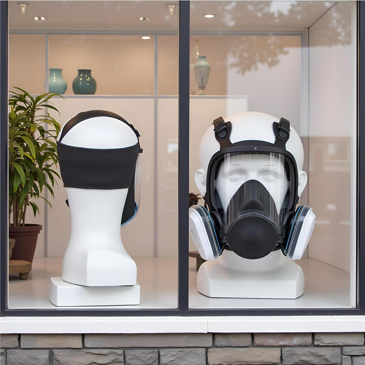 Männlicher Mannequin-Kopf Professioneller Kosmetik-Übungskopf für die Präsentation von Headsets, Kop