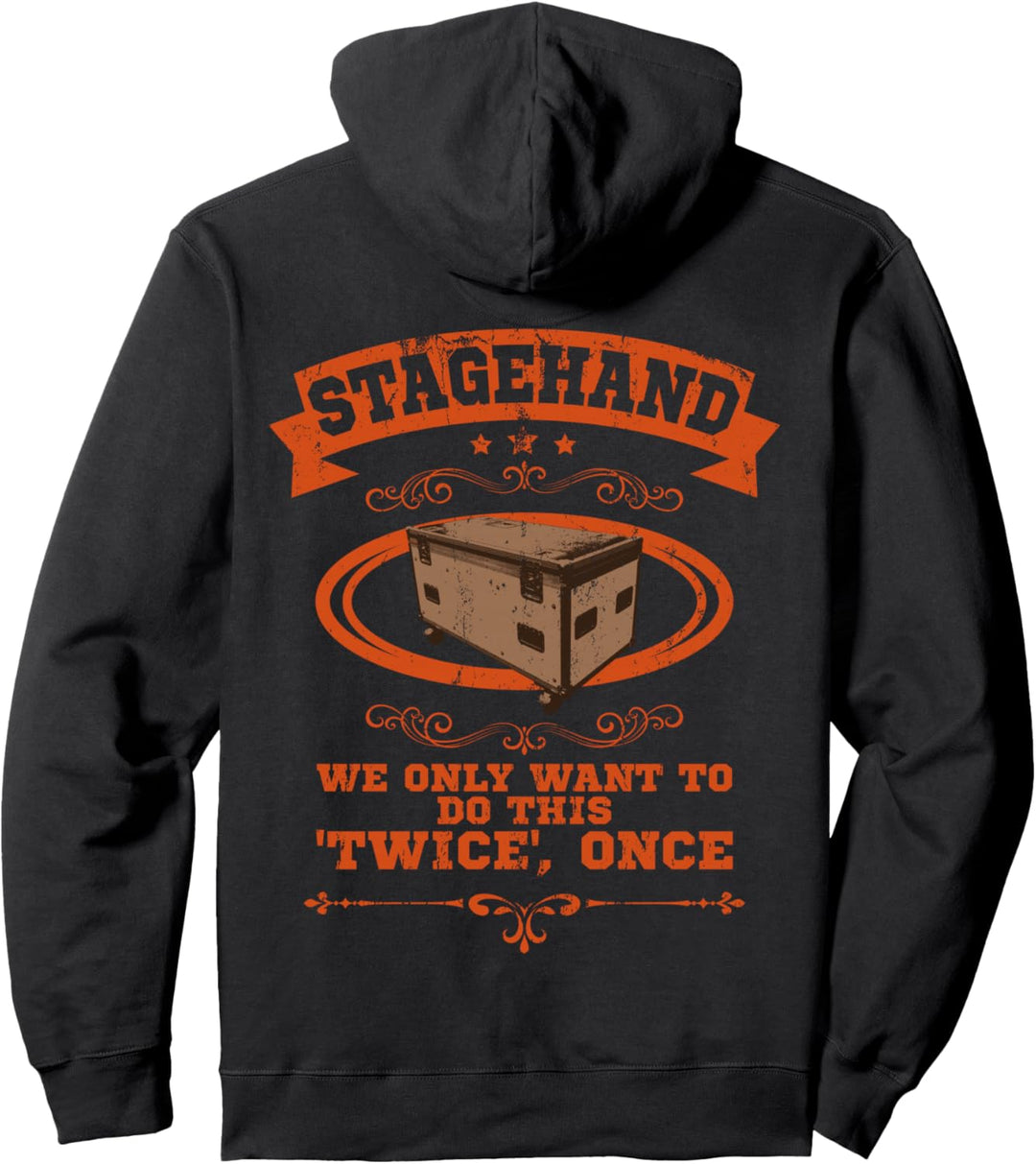 STAGEHAND Bühnenhelfer Band Roadie Veranstaltungstechniker Pullover Hoodie
